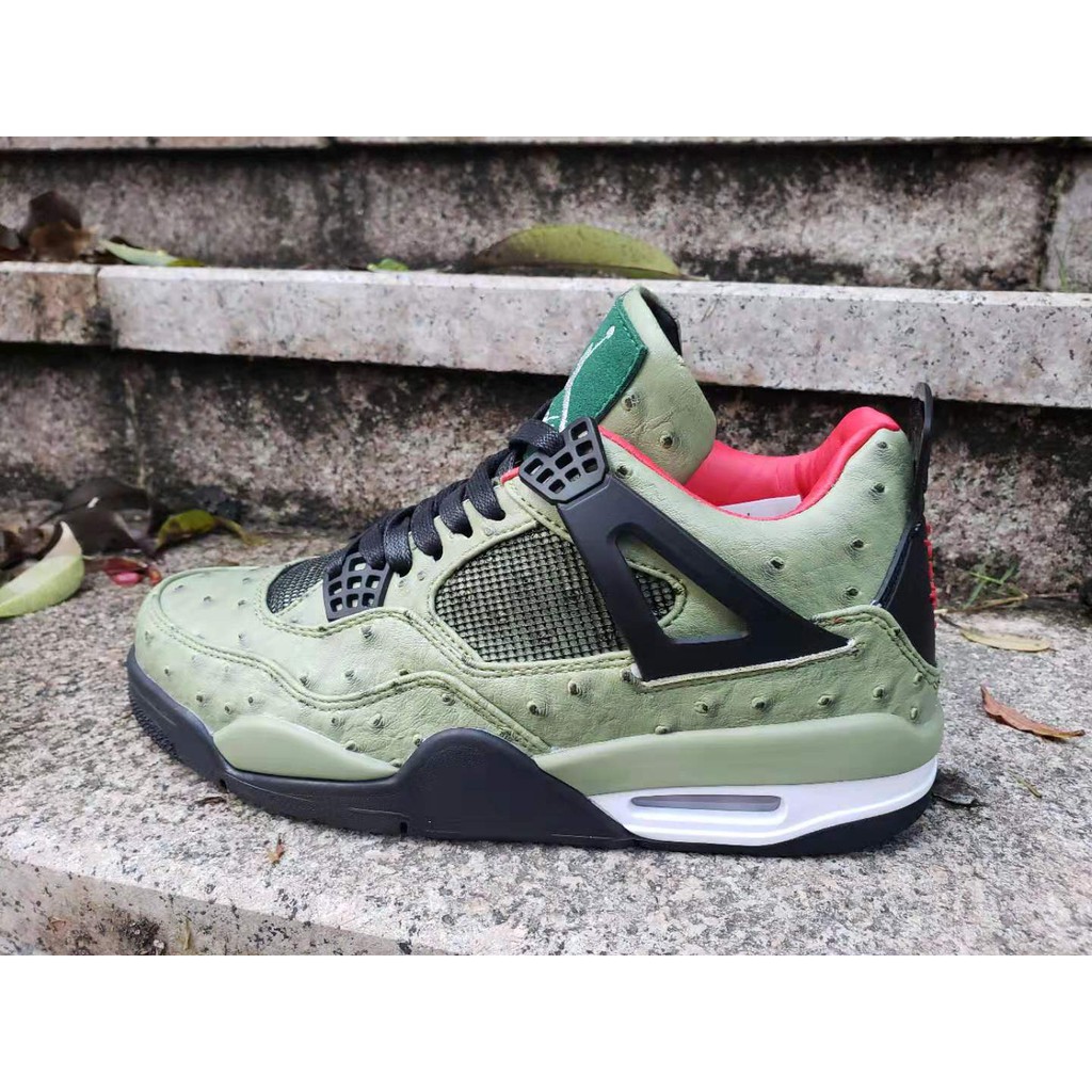 cactus jack jordan 4 green