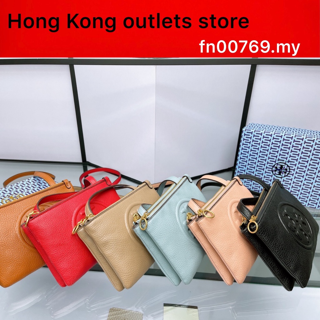 ❐□▽100% Tory Burch New Style Ladies Cowhide One-Shoulder Messenger Bag |  Shopee Philippines