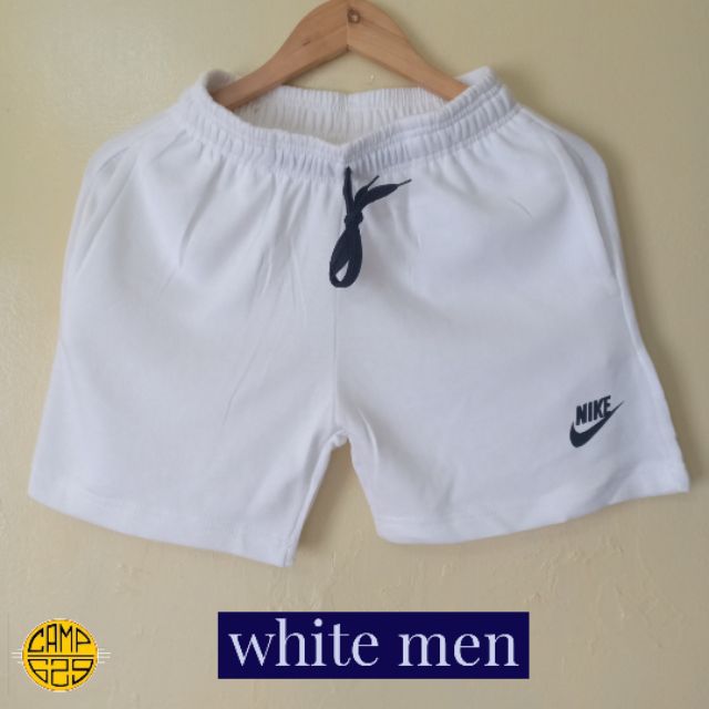 mens nike shorts white