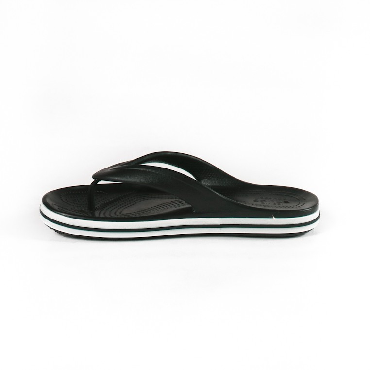 crocs bayaband white flip flops