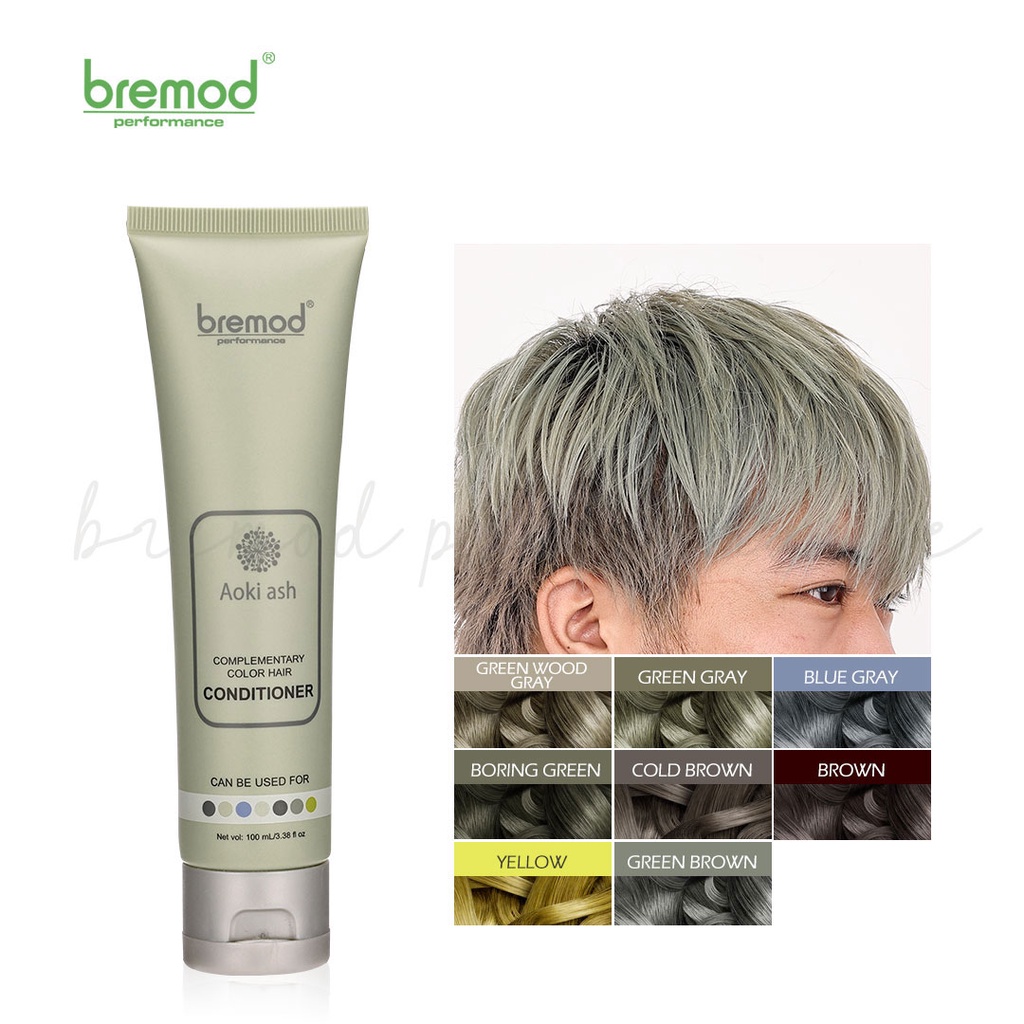 Bremod Color complementary Locking Nourish Damaged Hair Aoki Ash 100ml