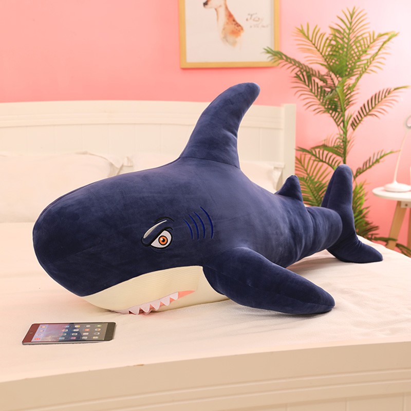 red shark toy