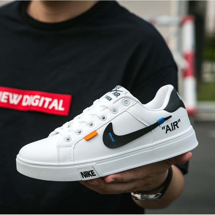 nike cortez white and orange