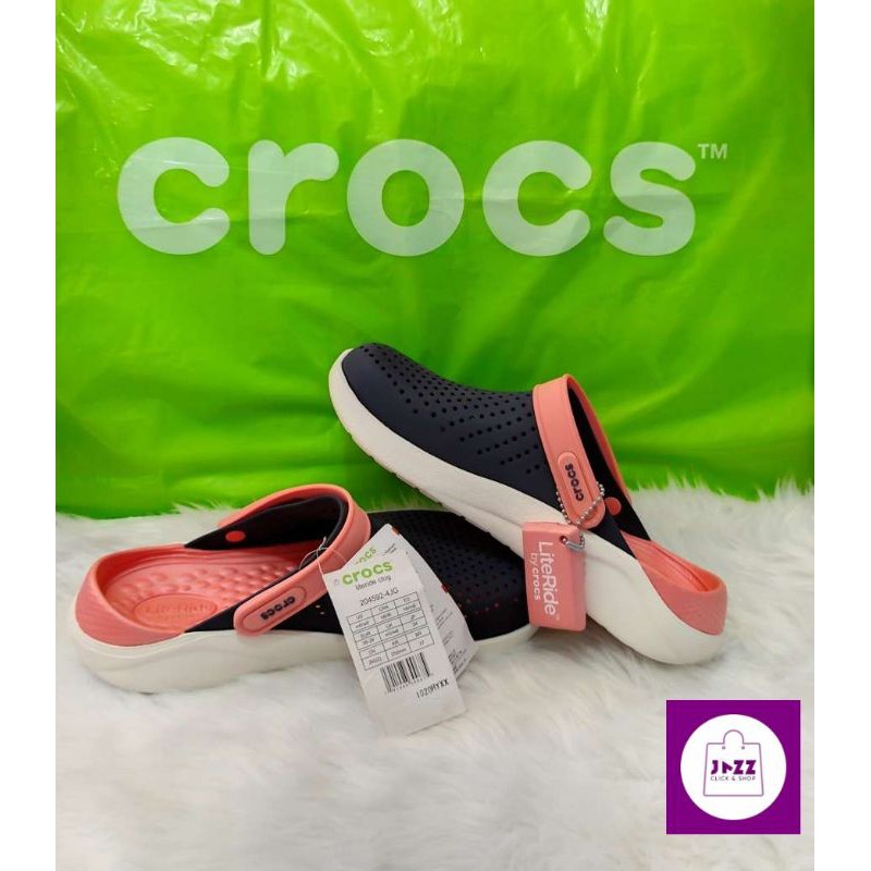 crocs literide original vs fake