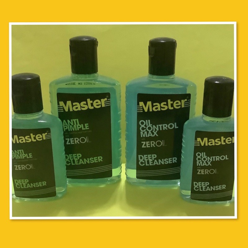master zeroil deep cleanser