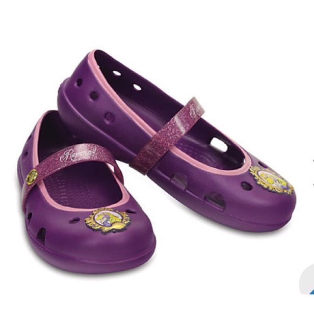 rapunzel crocs