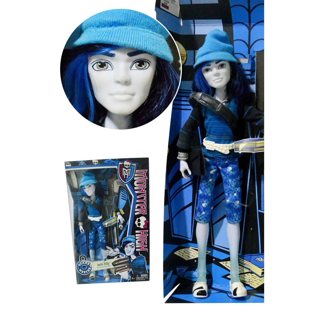 monster high invisi billy doll