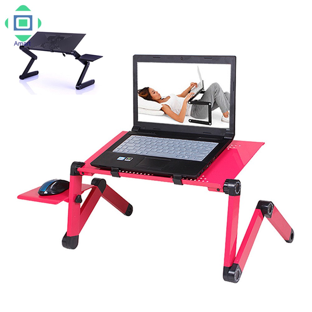 Portable Laptop Desk Computer Table Stand Aluminium Alloy