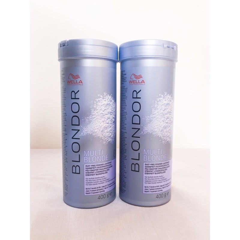 AUTHENTIC COD Wella Blondor MultiBlonde Powder Lightener Hair Bleach