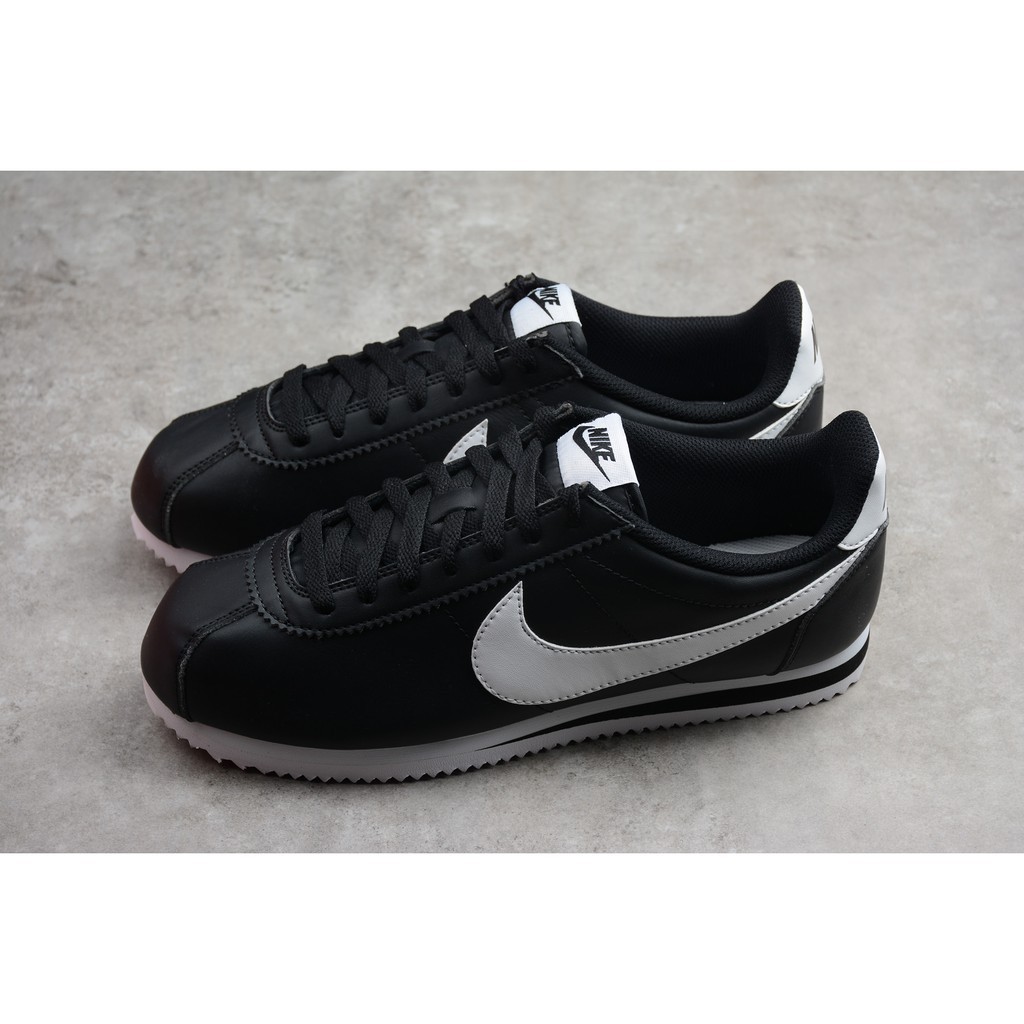 nike cortez all white men