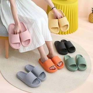 JQ Yeezy Slides Japanese Muffin Thick bottom Slippers for Women and Men ...