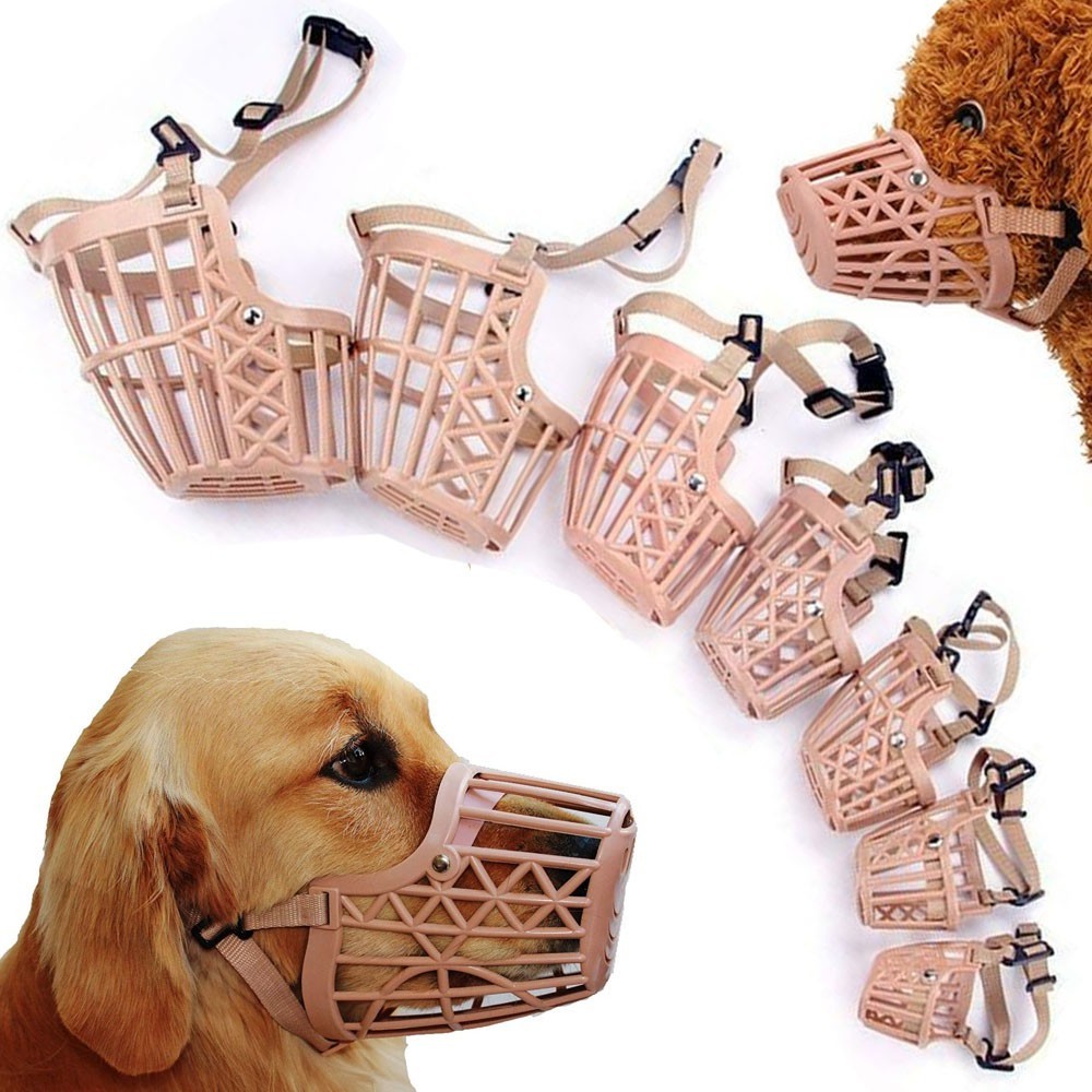 dog plastic muzzle