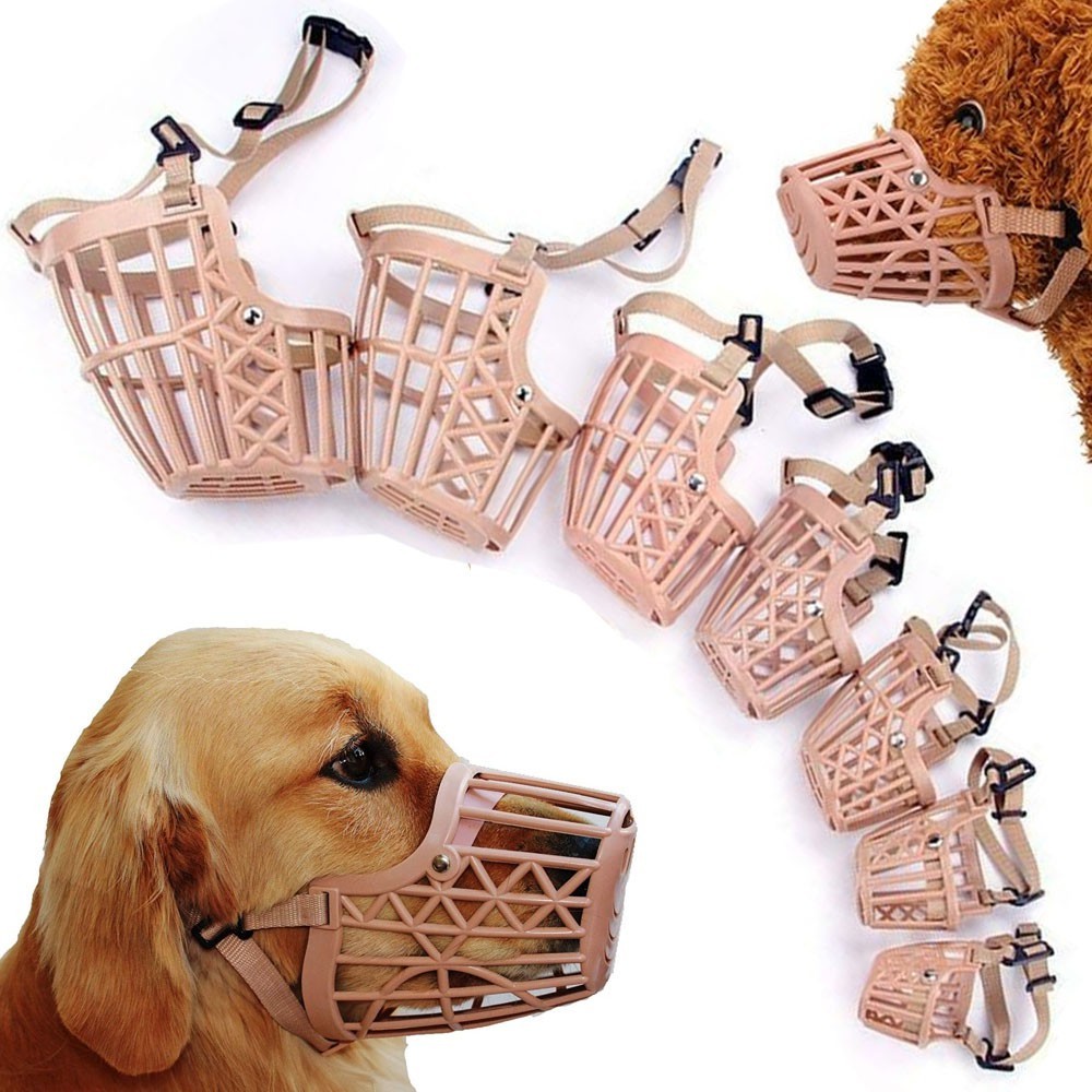 Wire Plastic Basket Busal Muzzle for 