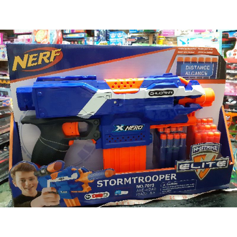 NERF GUN automatic battery opperited big 007 toy gun | Shopee Philippines