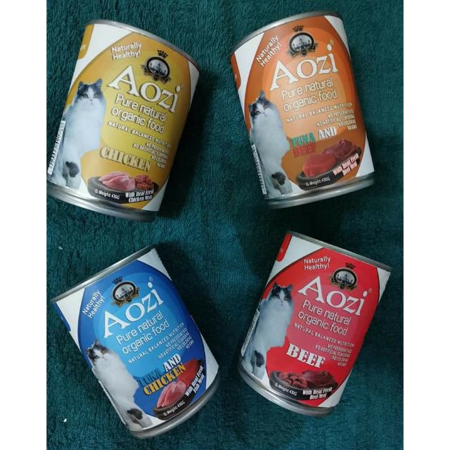 Aozi Pure Natural Organic Cat Food (430g) Shopee Philippines