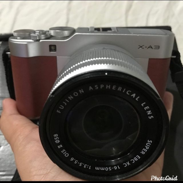 fujifilm xa3 brown