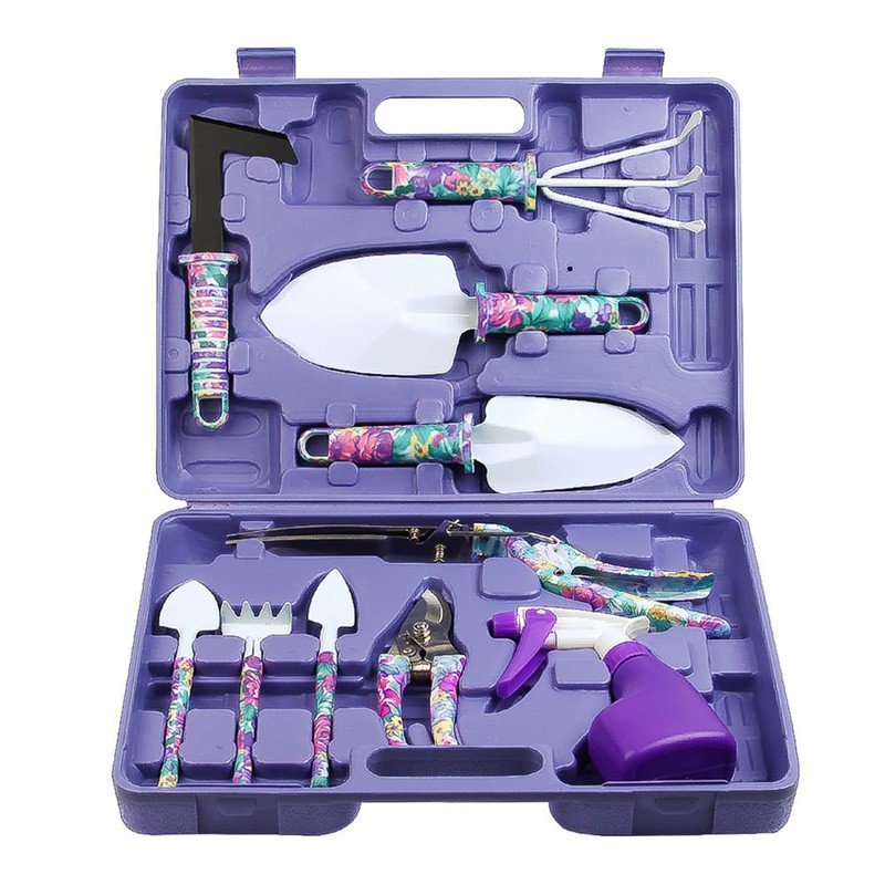 10 Pieces Gardening Tool Set Garden Hand Tools Gift Chesca Garcia Garden Tools Shopee Philippines