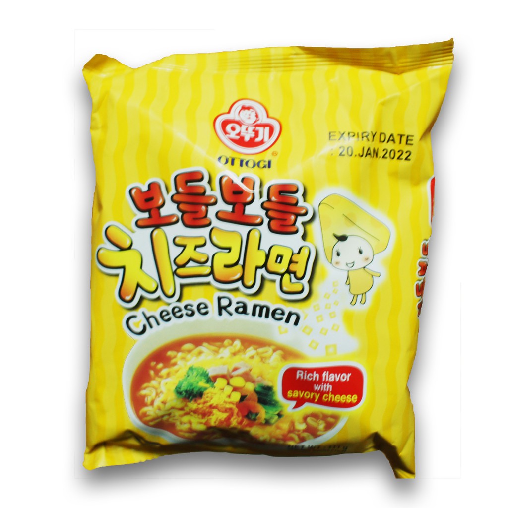 Ottogi Cheese Ramen Rich Flavor With Savory Cheese Shopee Philippines