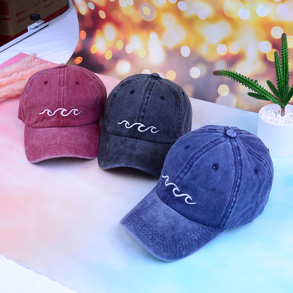 wave baseball cap
