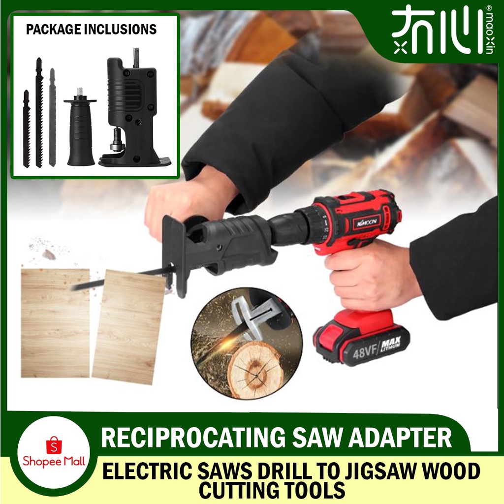 Portable Reciprocating Saw Converter Modified Electric Drill Power