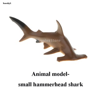 18cm Hammerhead Shark Realistic Sea Animal Figure Educative Toy kid gifts 
