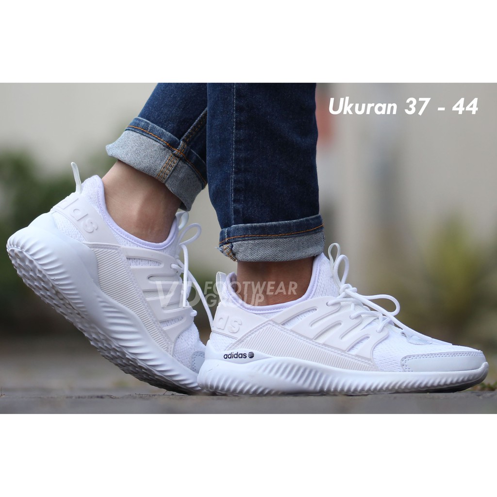 adidas white female sneakers