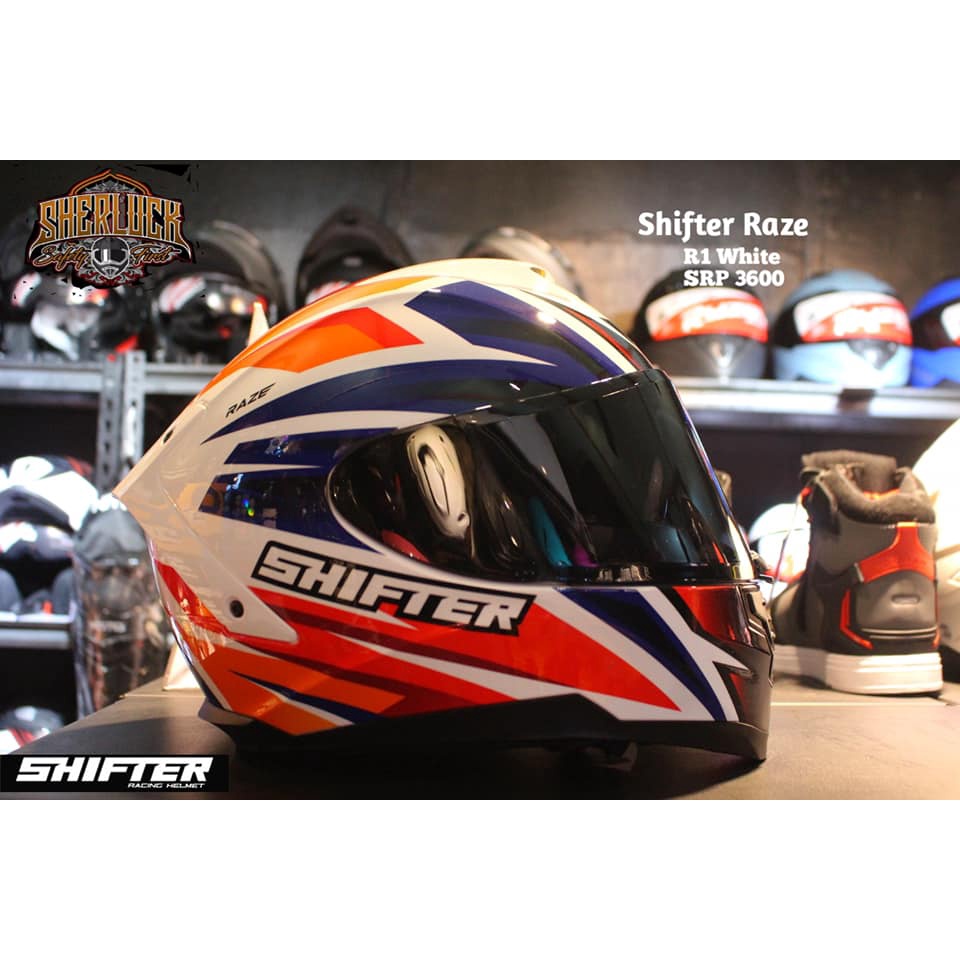 SHIFTER R1 Raze Full Face Dual Visor Shopee Philippines