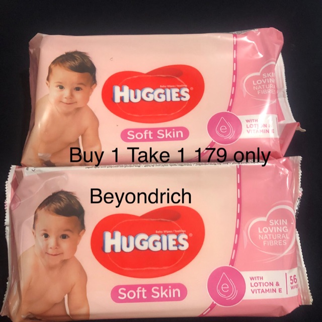 huggies soft skin wipes