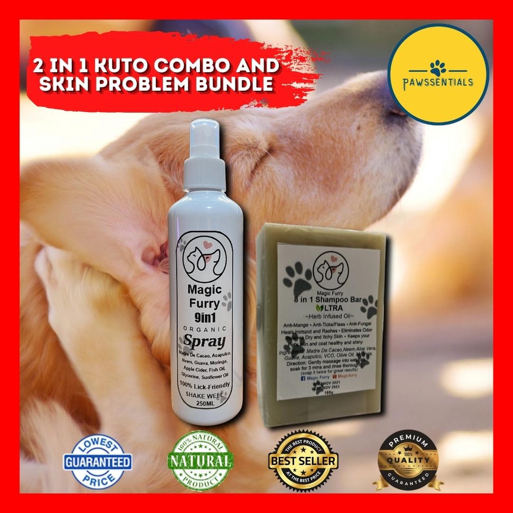 100% EFFECTIVE!! 2 in 1 KUTO COMBO and FOR ALL SKIN PROBLEM BUNDLE (works in minutes) Anti Galis, An #1