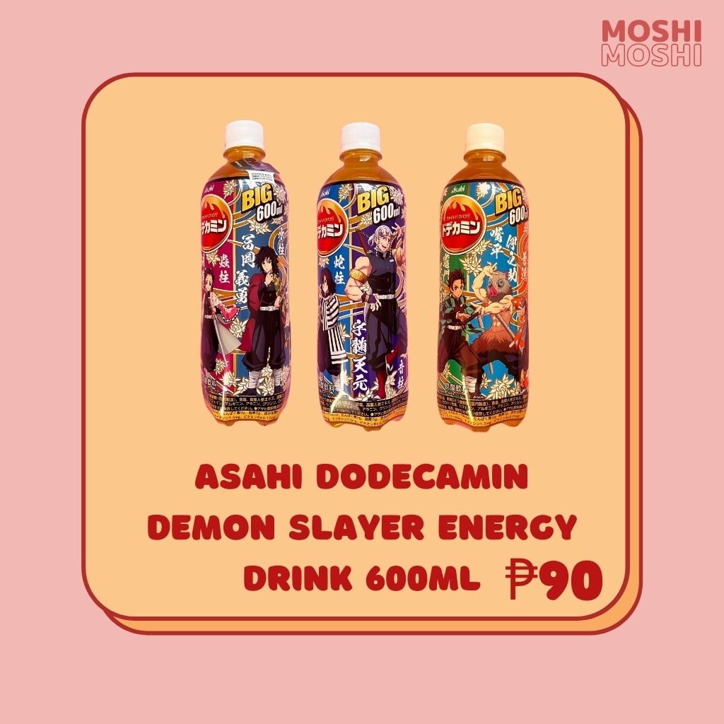 Asahi x Demon Slayer Dodekamin Energy Drink 600ml | Shopee Philippines