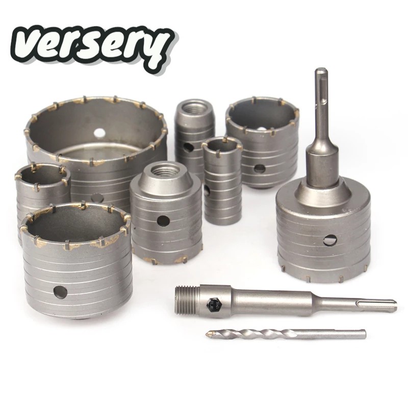 30MM120MM Concrete wall Hole Saw Tooth Hole Cutter Metal Brick For