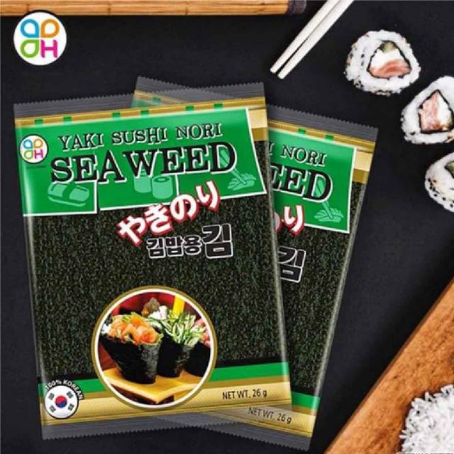 yaki sushi nori roasted seaweed