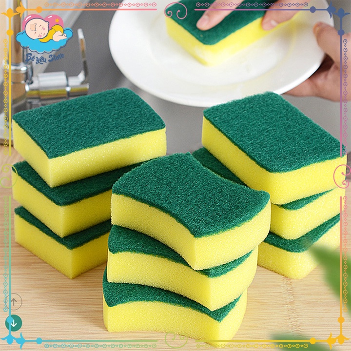 Sponge Dishwashing Pad Super Clean Sponge Shopee Philippines