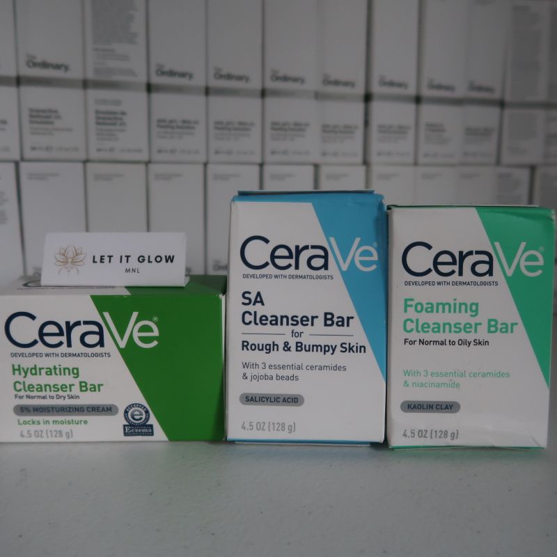 CeraVe Hydrating Cleanser Bar SoapFree Body And Facial Cleanser With 5