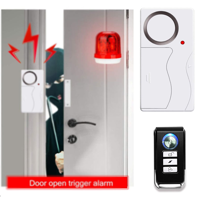 Security Alarm with Remote Wireless Remote Door Alarm Anti-Thief Home ...