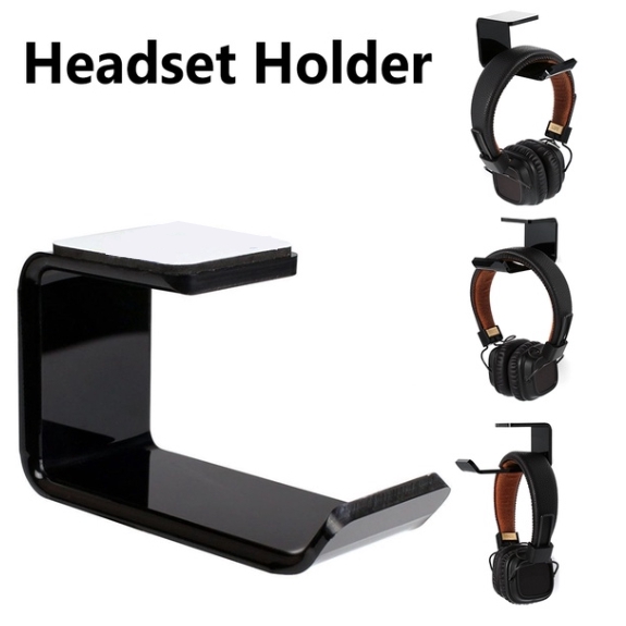 Headphone Holder Hanger Earphone Stand Rack Wall Display