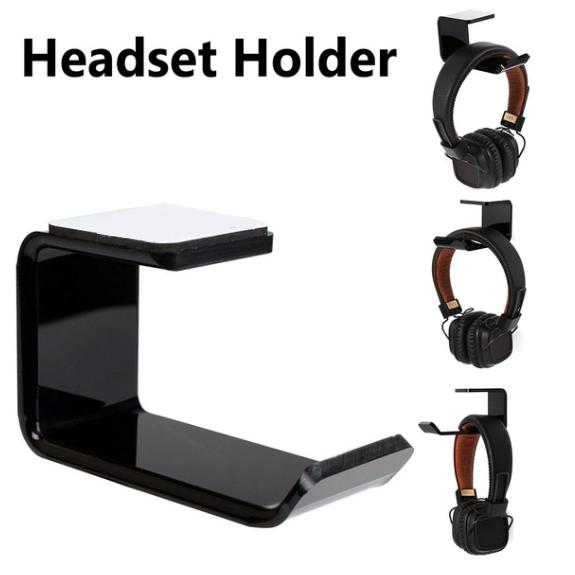 Headphone Holder Hanger Earphone Stand Rack Wall Display #1