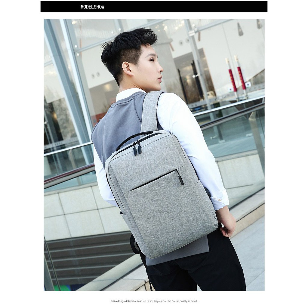 God men's bag shop】Men Backbag 2020 New Laptop Usb Backpack School Bag  Rucksack Anti Theft Travel D | Shopee Philippines
