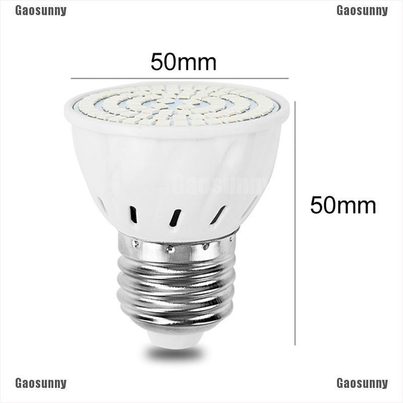 48/60/80 220V LED Grow Light E27 Lamp Bulb for Plant Hydroponic Full SpectrPLBE 