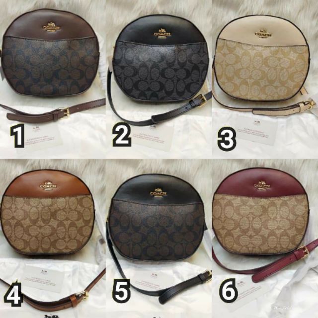 round coach purse