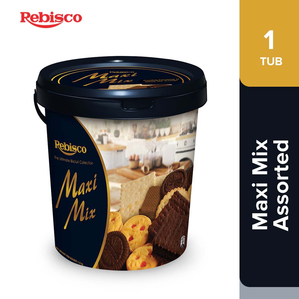 Rebisco Maxi Mix Premium Assorted Biscuits Shopee Philippines