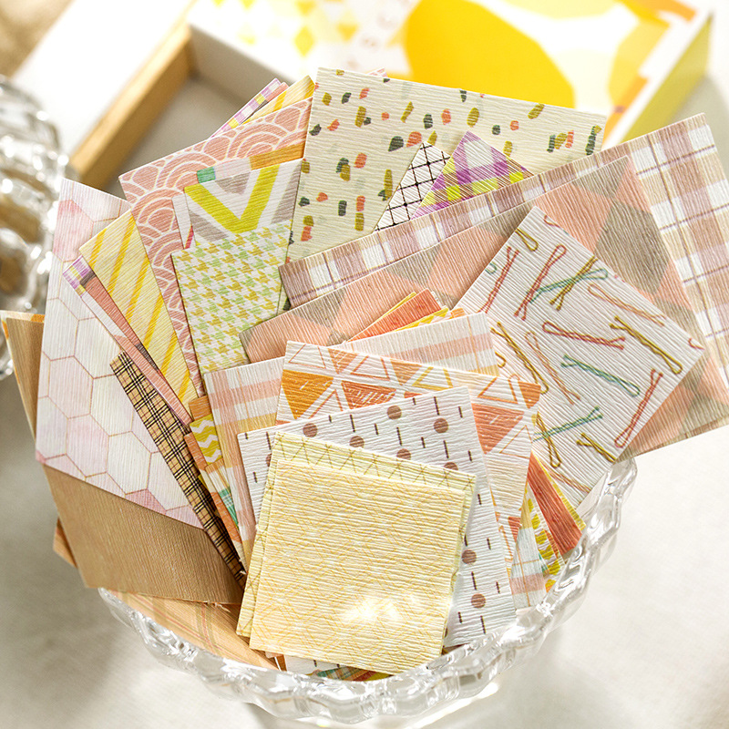 ENWEI 60Pcs/Box Basic Series Material Paper Note Paper Deco Memo For ...