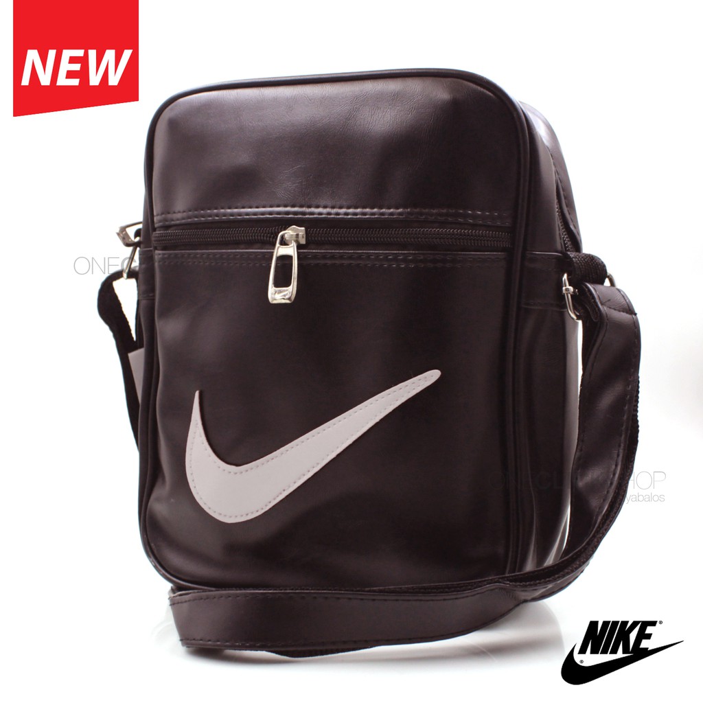 nike leather sling bag