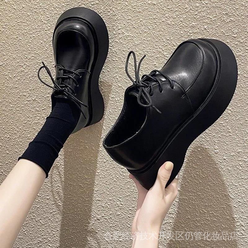 Uniform Thick-Soled Female jk Japanese Style Black New Arrival ...