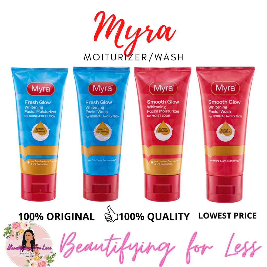 Myra Facial Moisturizer/Wash Shopee Philippines
