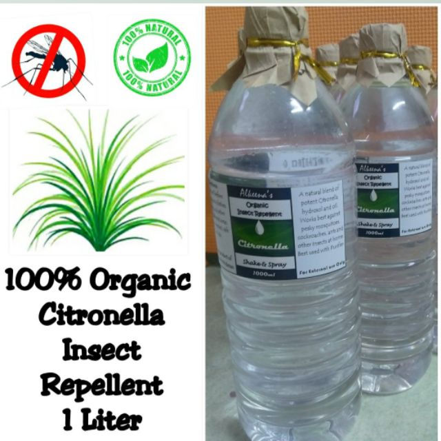 Citronella Organic Citronella Spray Citromint (1000ml or 1 Liter