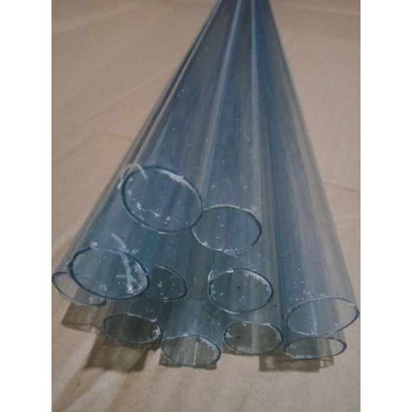 Clear Aquarium Pipe Size 50cm Half Meter Shopee Philippines