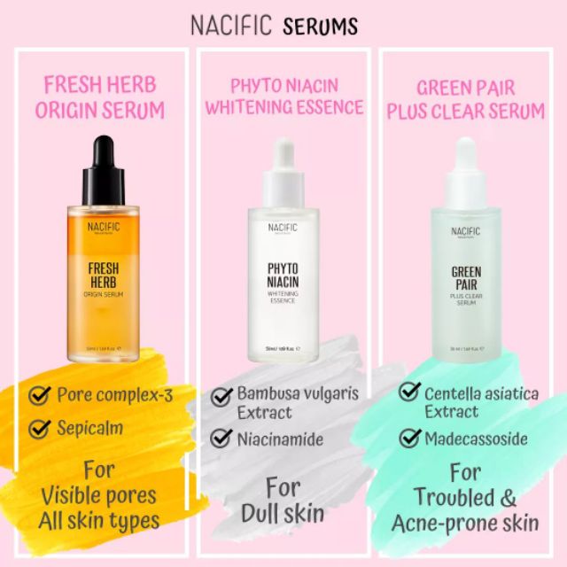 nacific serum benefits