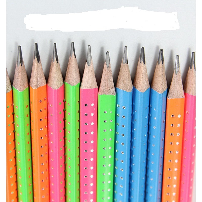 12pcs/box Cute Standard Wood Pencil with Eraser for Kid Student Writing Drawing 