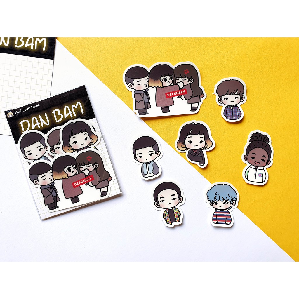 itaewon class sticker pack kpop planner bujo kdrama bullet